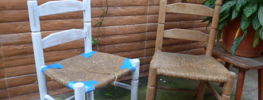 chaise à rénover, repeindre, les ateliers d'anis réunion